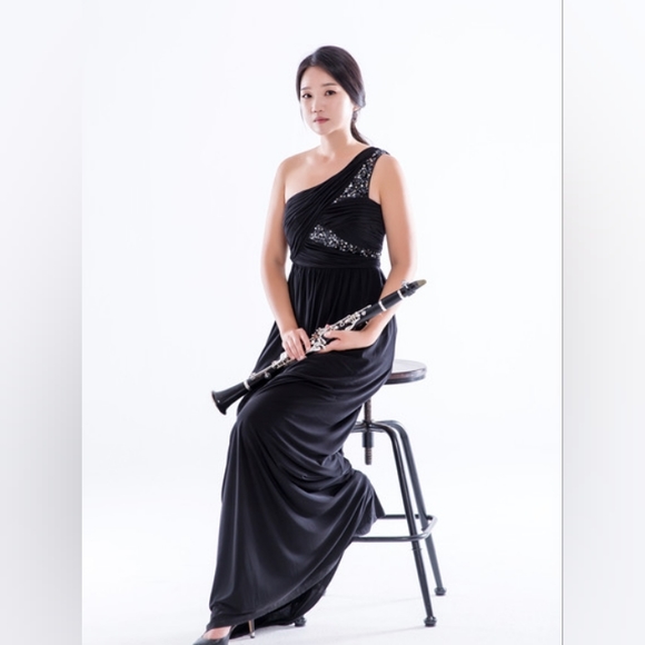 MAX + CLEO full length off shoulder gown - Picture 1 of 6